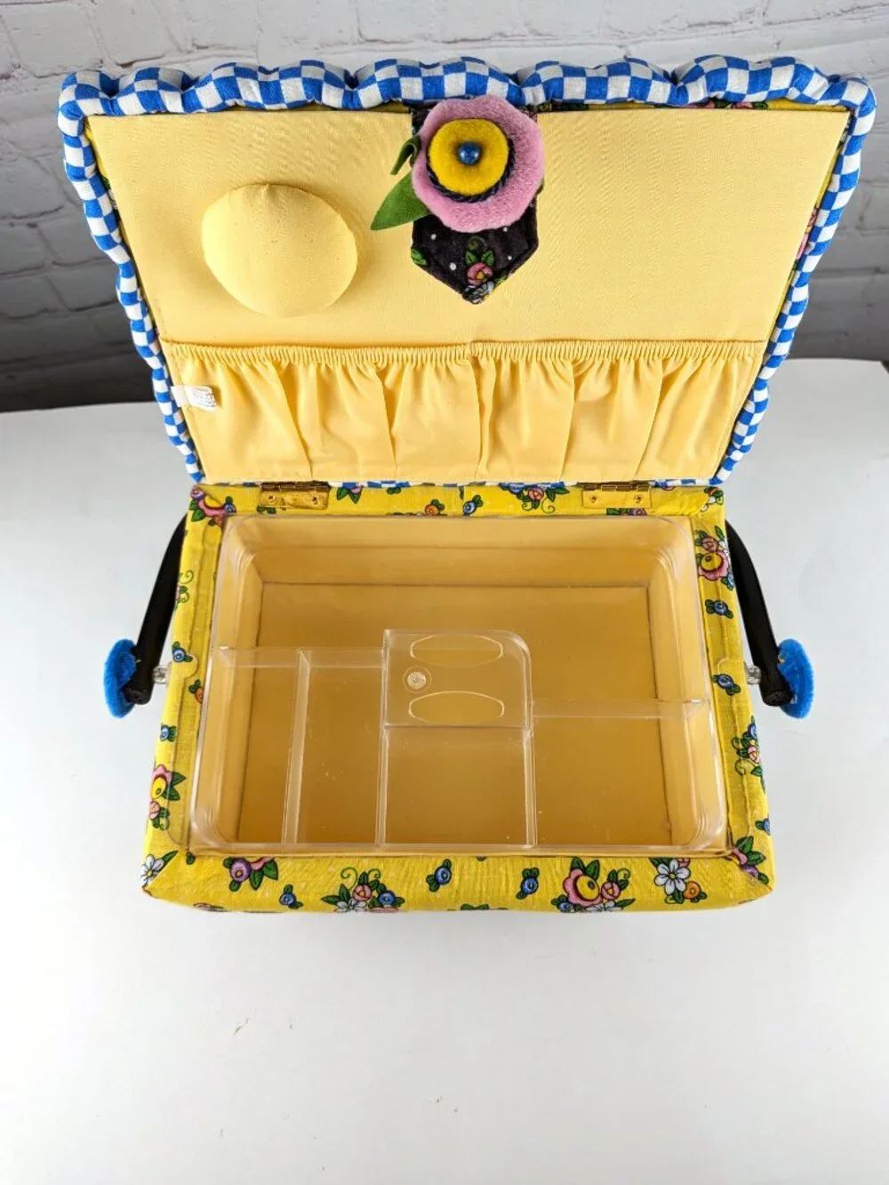 Vintage Mary Engelbreit Sewing Basket